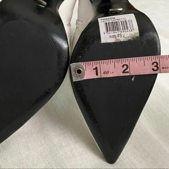 Tony Bianco Freddie Bootie in White Capretto - Picture 9 of 16